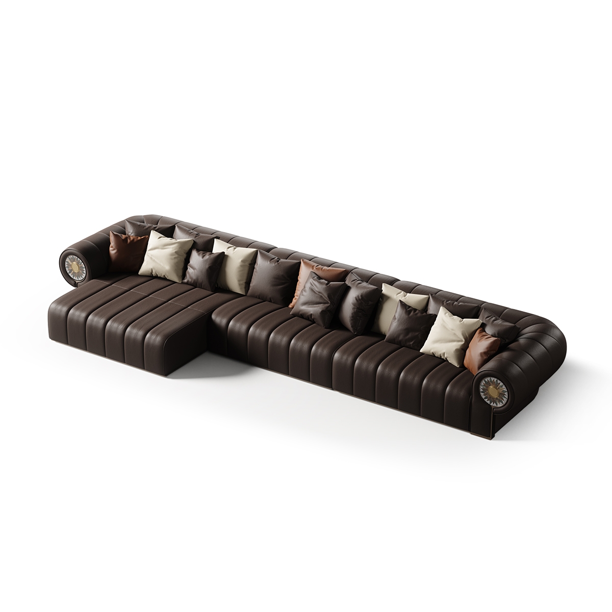 Golden Sunflower Sofa