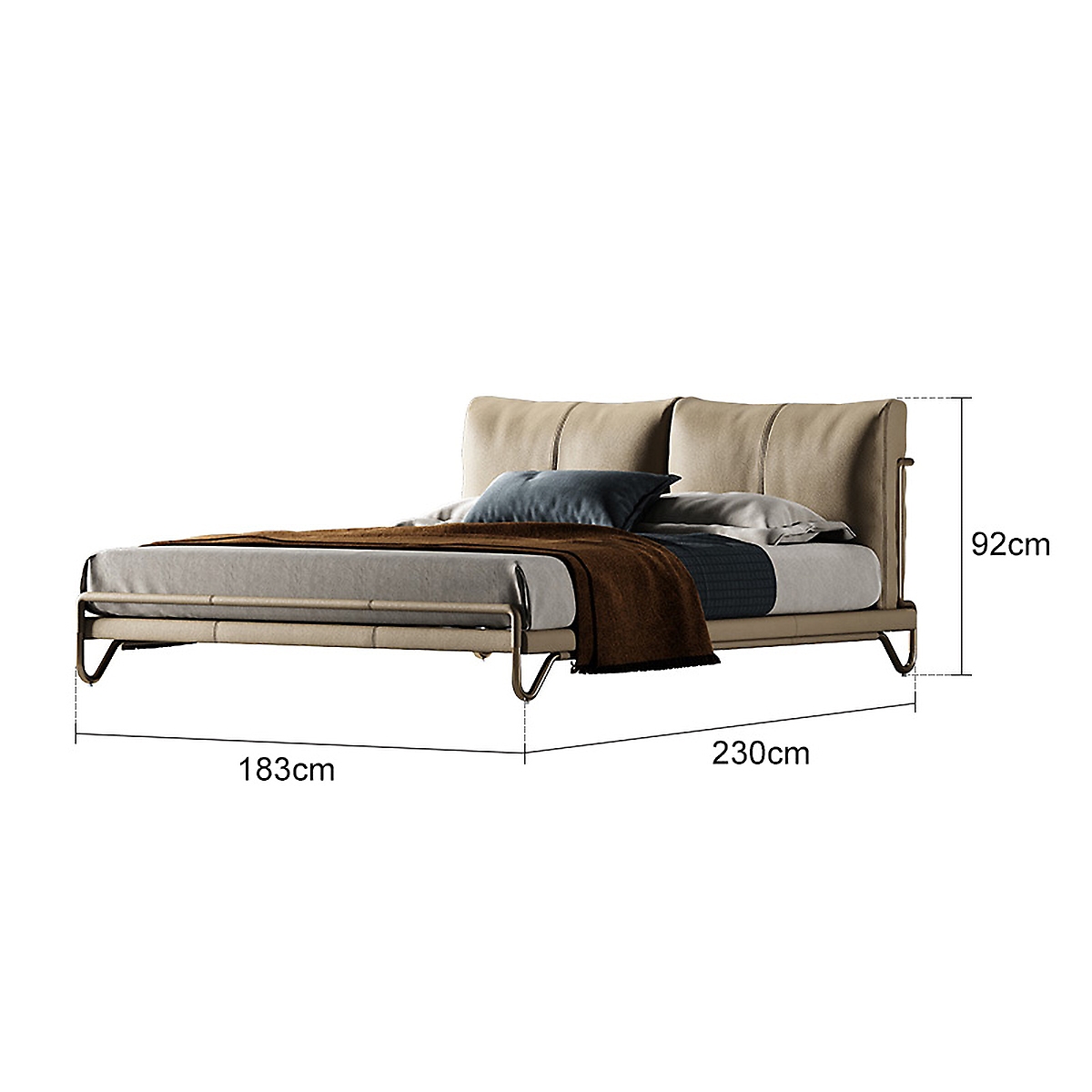 Plain bed
