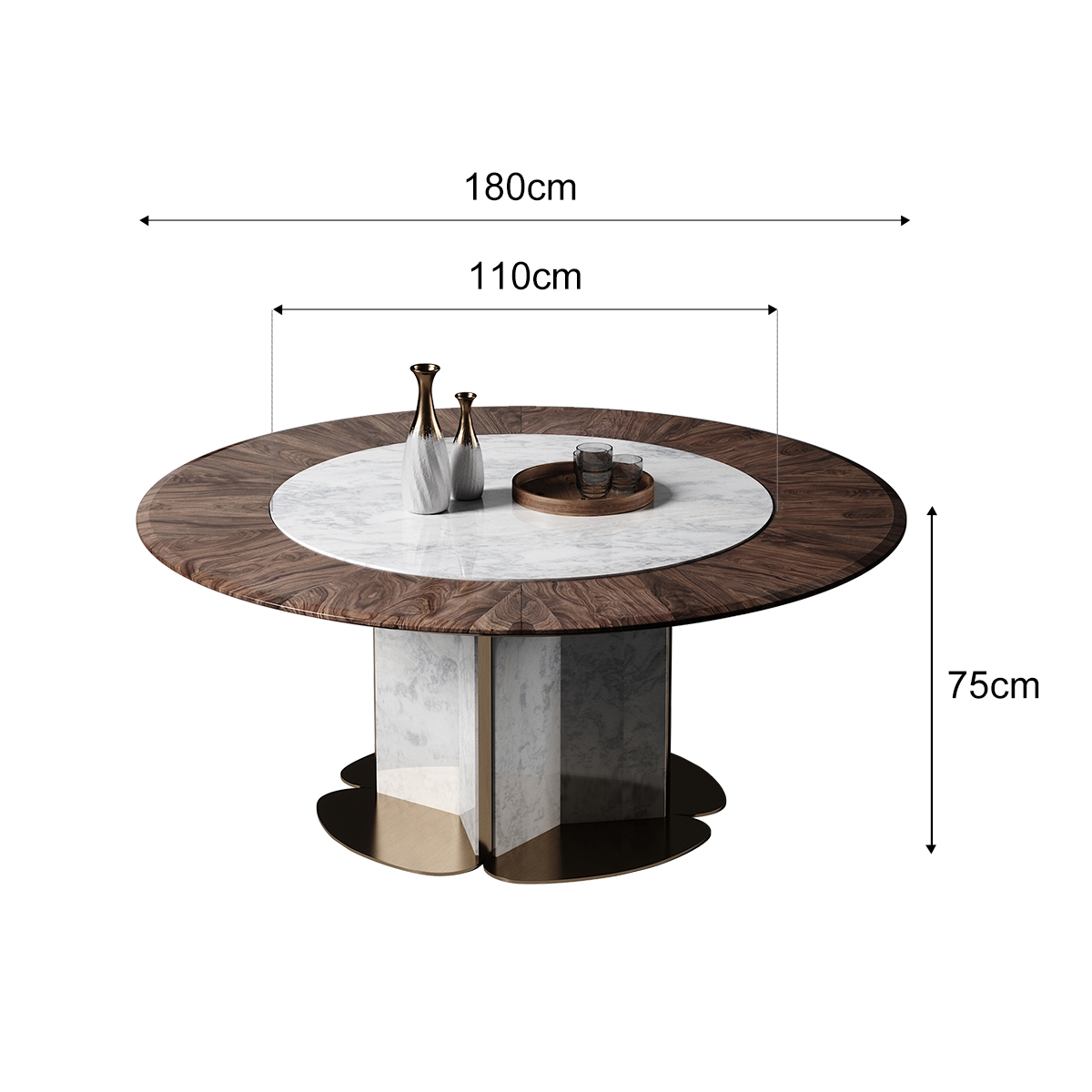Clover dining-table