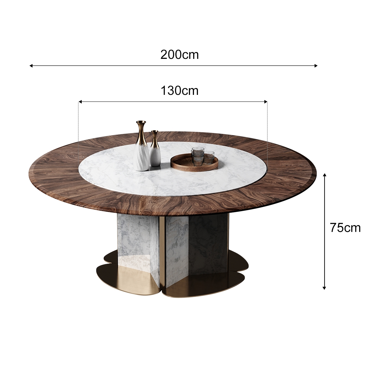 Clover dining-table